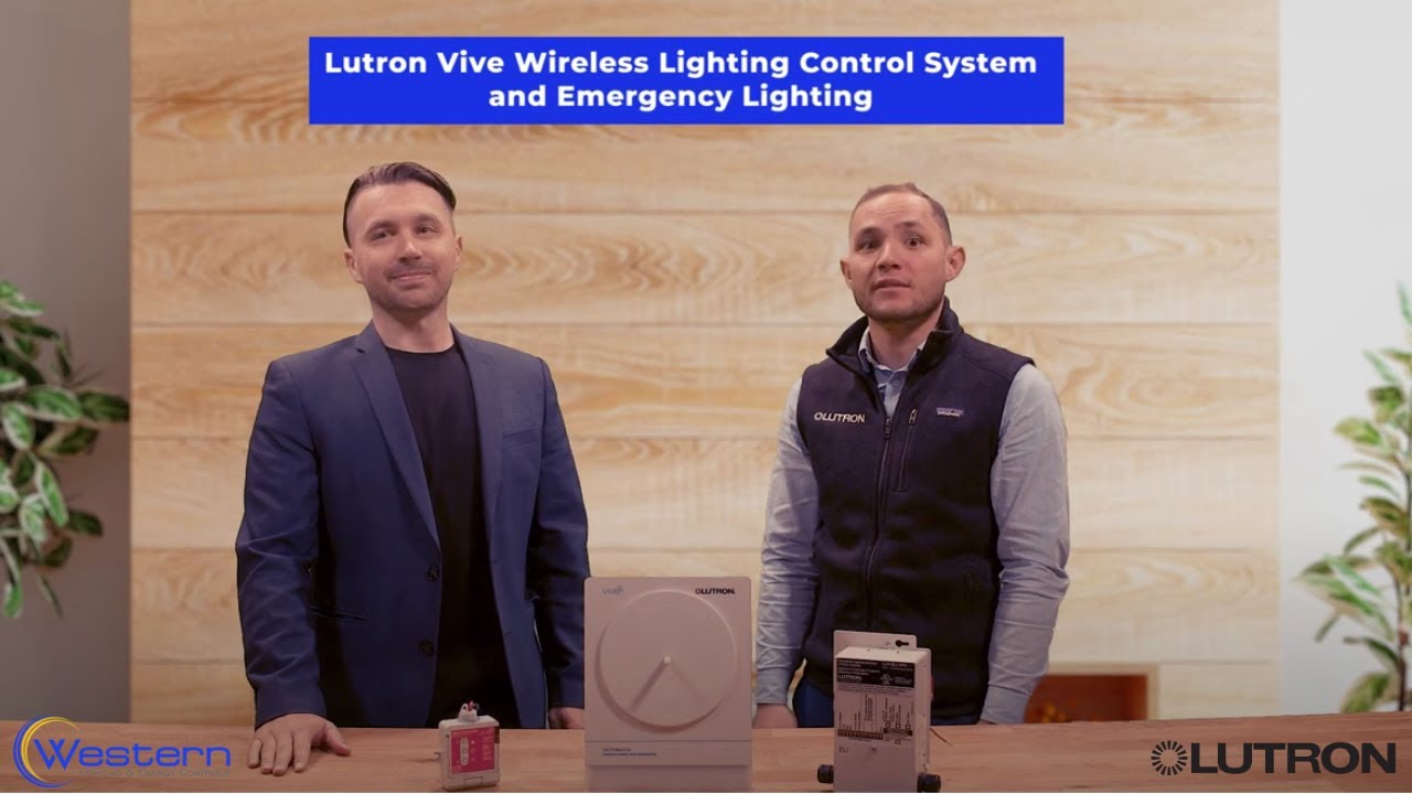 Lutron Vive Wireless – Code-Compliant Emergency Lighting Control System