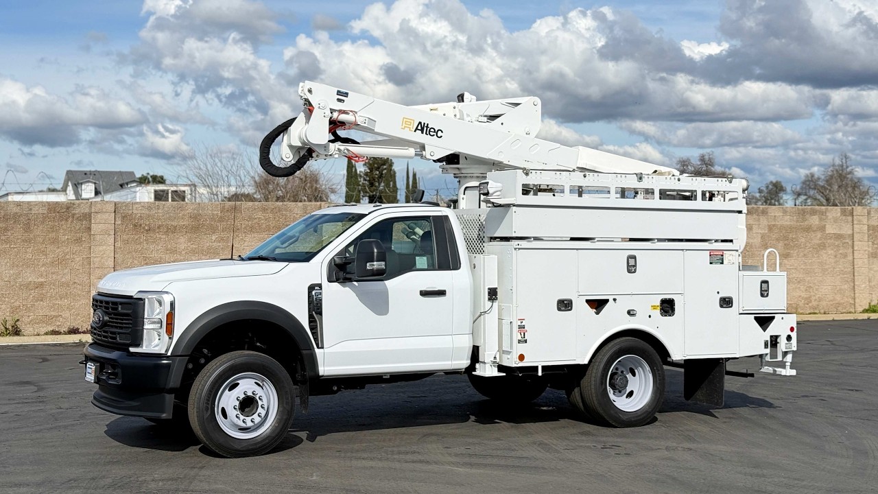2024 Ford F600 Altec AT37G Articulating Bucket Truck 15471 For Sale