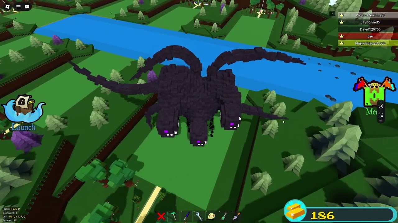 The Witherstorm in Build A Boat For Treasure W.I.P