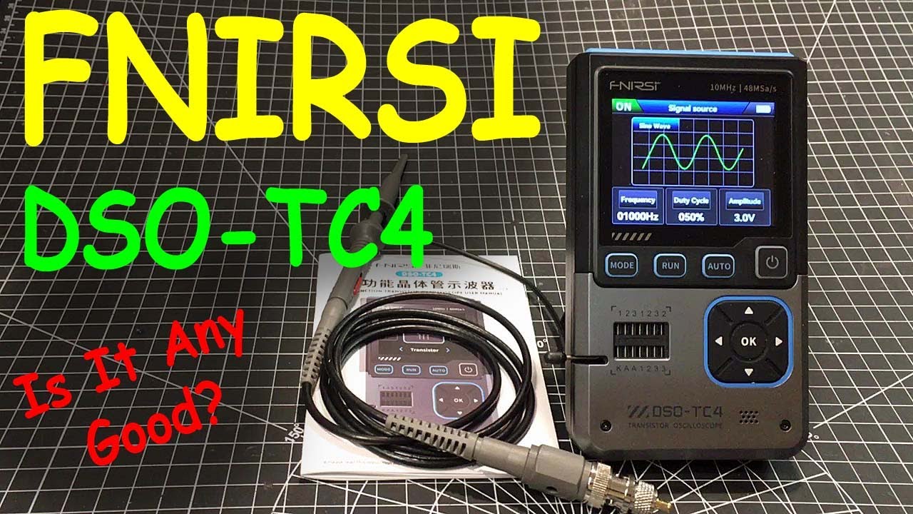 Uni-Byte 0273 - FNIRSI DSO-TC4 Multifunction Electronic Tool REVIEW
