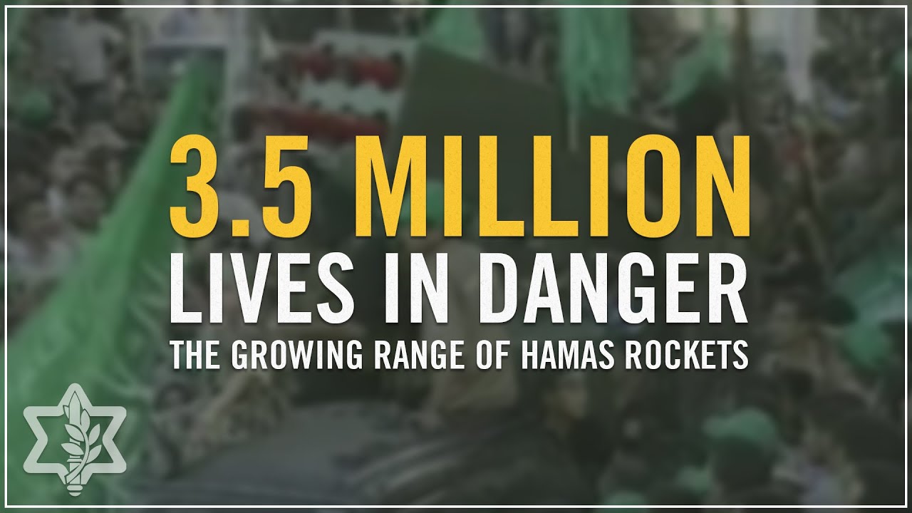 3.5 Million Lives in Danger: the Growing Range of Hamas Rockets