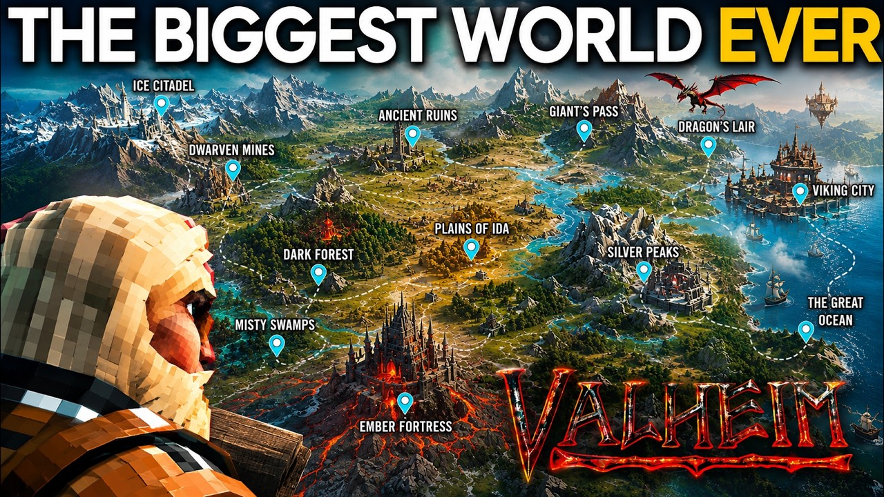 The Valheim Adventure Map is complete After 2 Years of Development - The Full Story