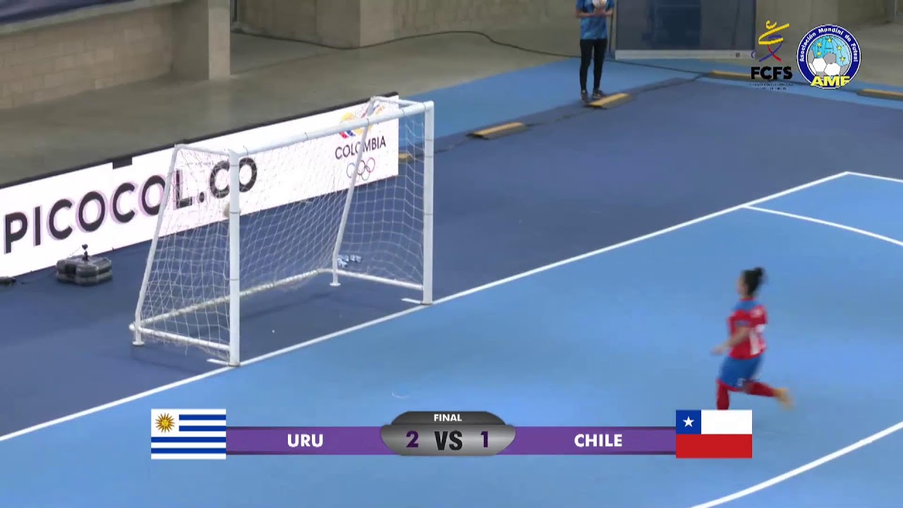 Mundial Femenino AMF 2022: Partido por séptimo lugar AMF Uruguay vs Chile