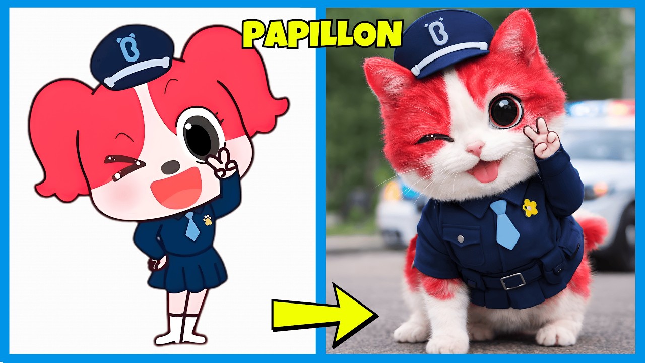 Шериф Лабрадор в образе кота 🐱 + Викторина «Угадай голос» | Шериф Лабрадор, Доби, Папийон...