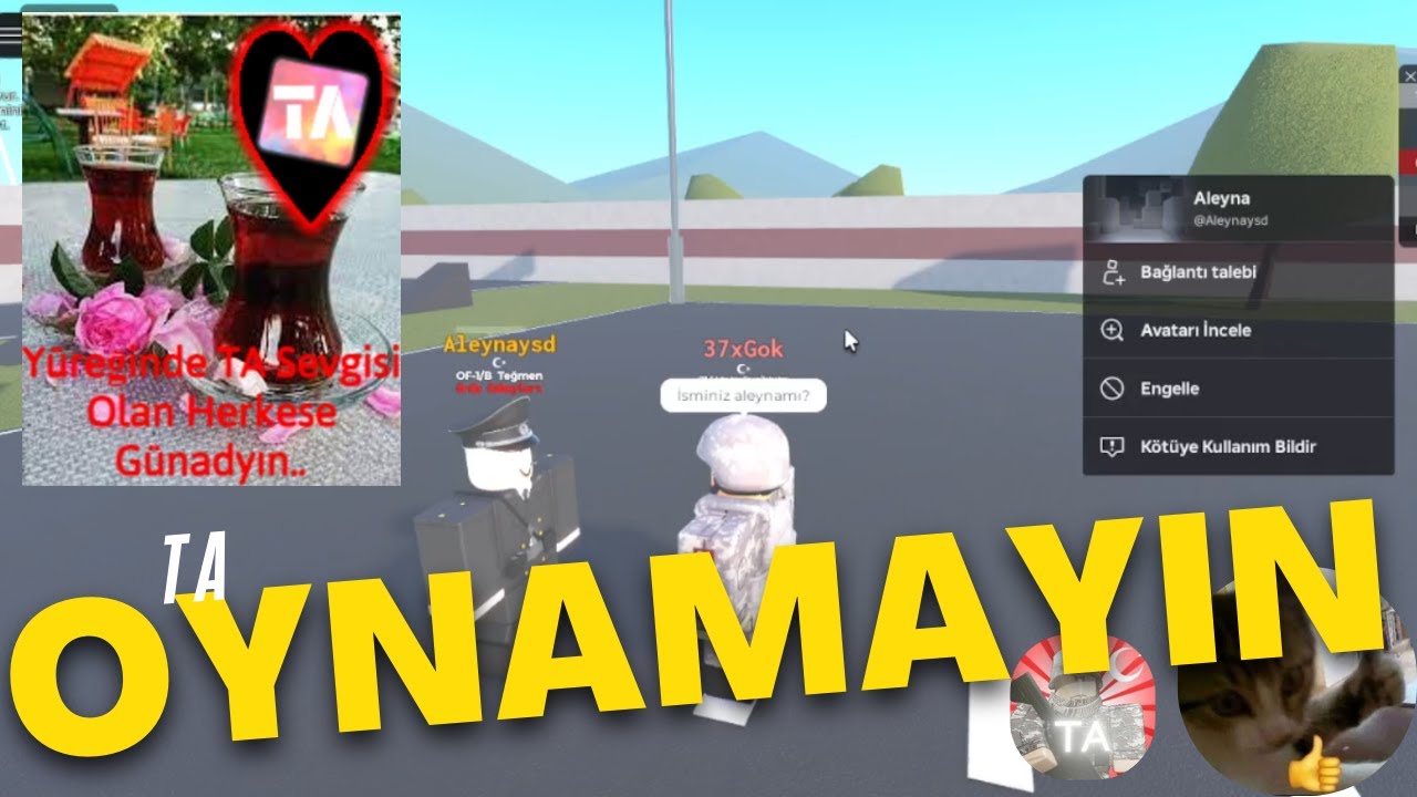 2026'da TA oynamayın #robloxaskeroyunu