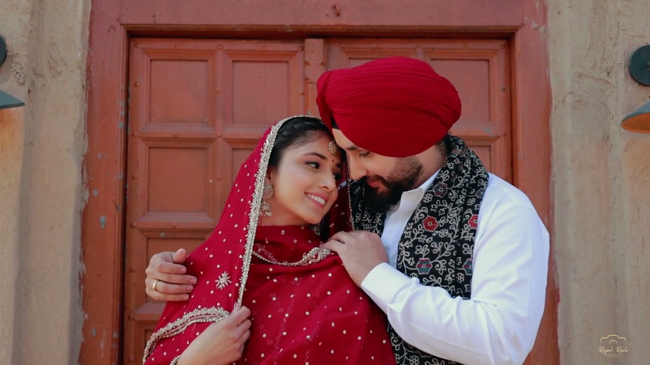 PUNJABI COUPLE | PRE WEDDING SONG | YUVRAJ x NAVNEET | ROYAL REELS PHOTOGRAPHY | 9779125161