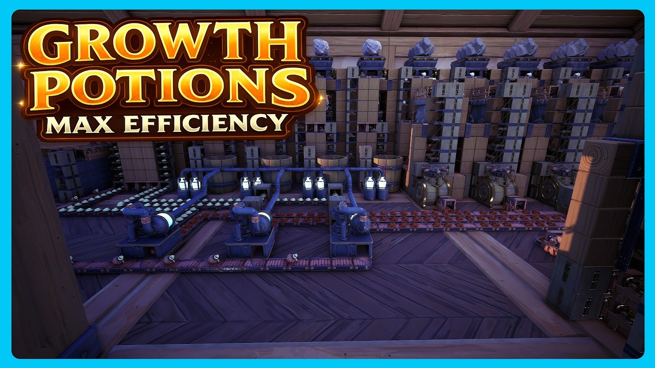 Growth Potions Automated! Perfectly Balanced Factory | Alchemy Factory 25