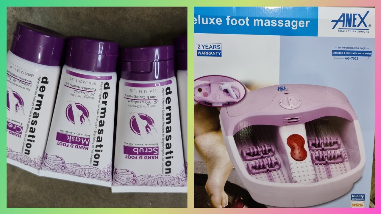 Anex massager/ Dermastation  (manicure,pedicure)💅 product reviews.