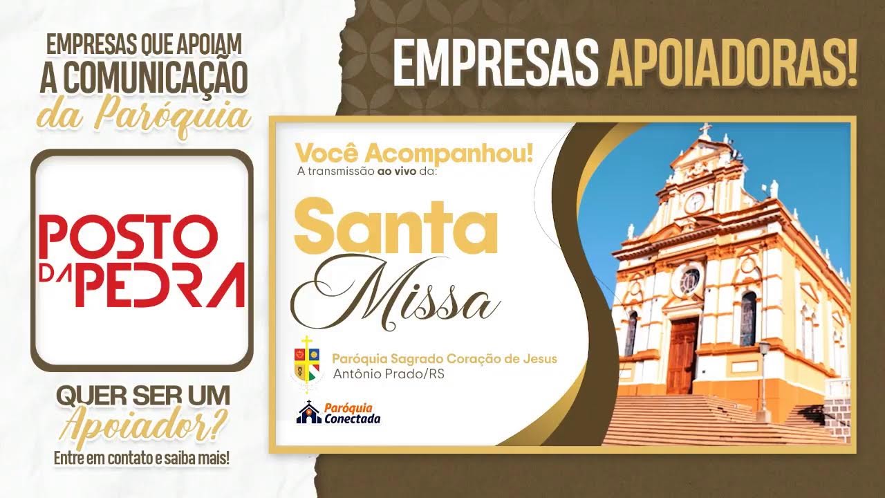 SANTA MISSA | SEGUNDO DIA DO TRÍDUO EM HONRA A SÃO JOSÉ | 17.03.2026