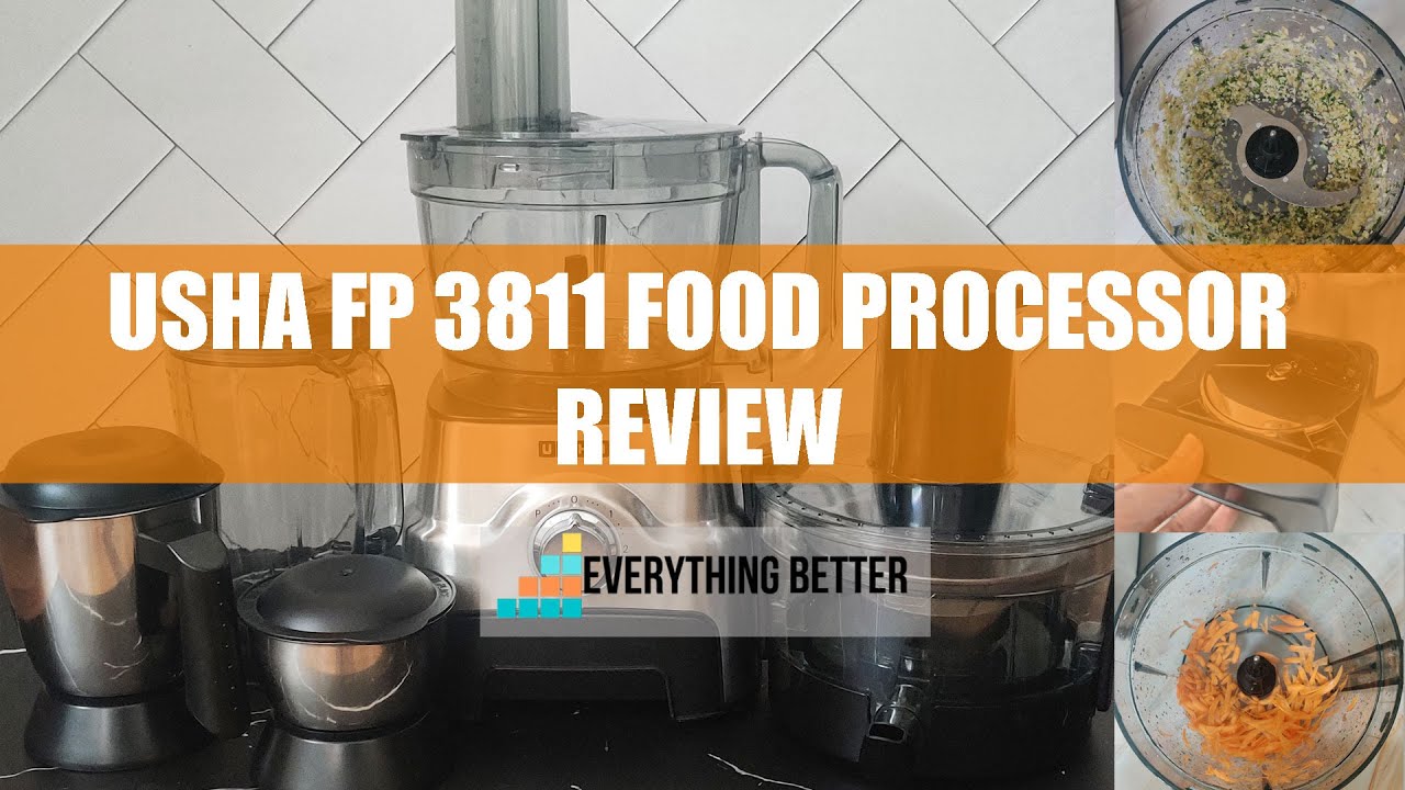 Usha FP 3811 Food Processor Review And Demo | Everything Better