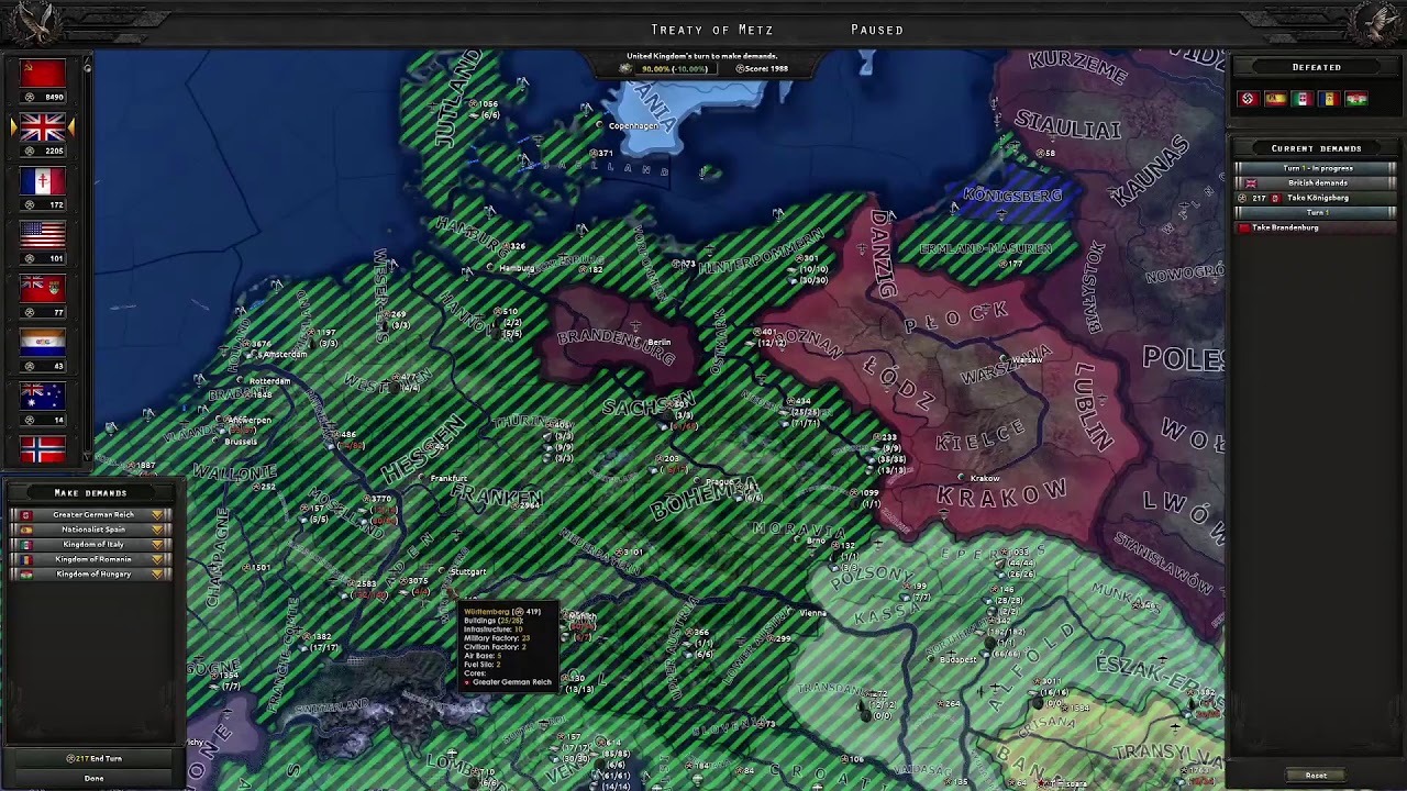 partita competitiva di hoi4. i turchi ci riprovano parte 1
