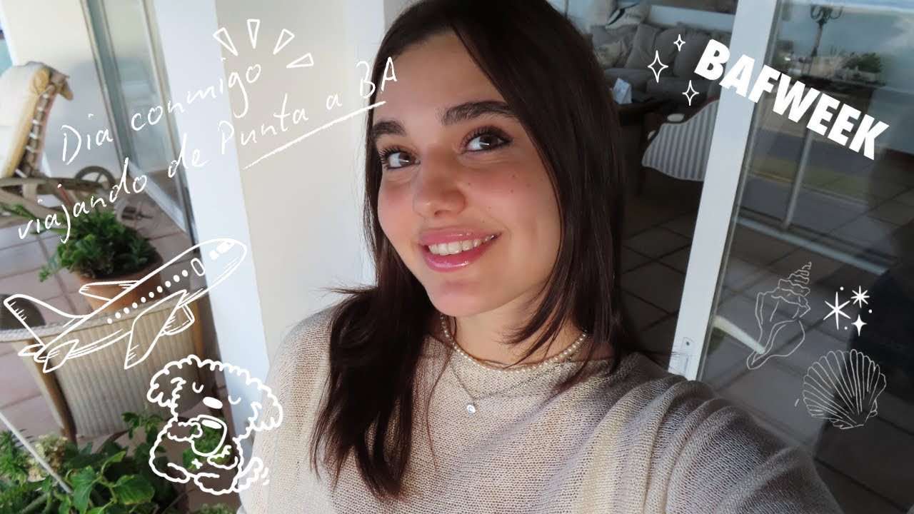 Un dia conmigo viajando y yendo a eventos