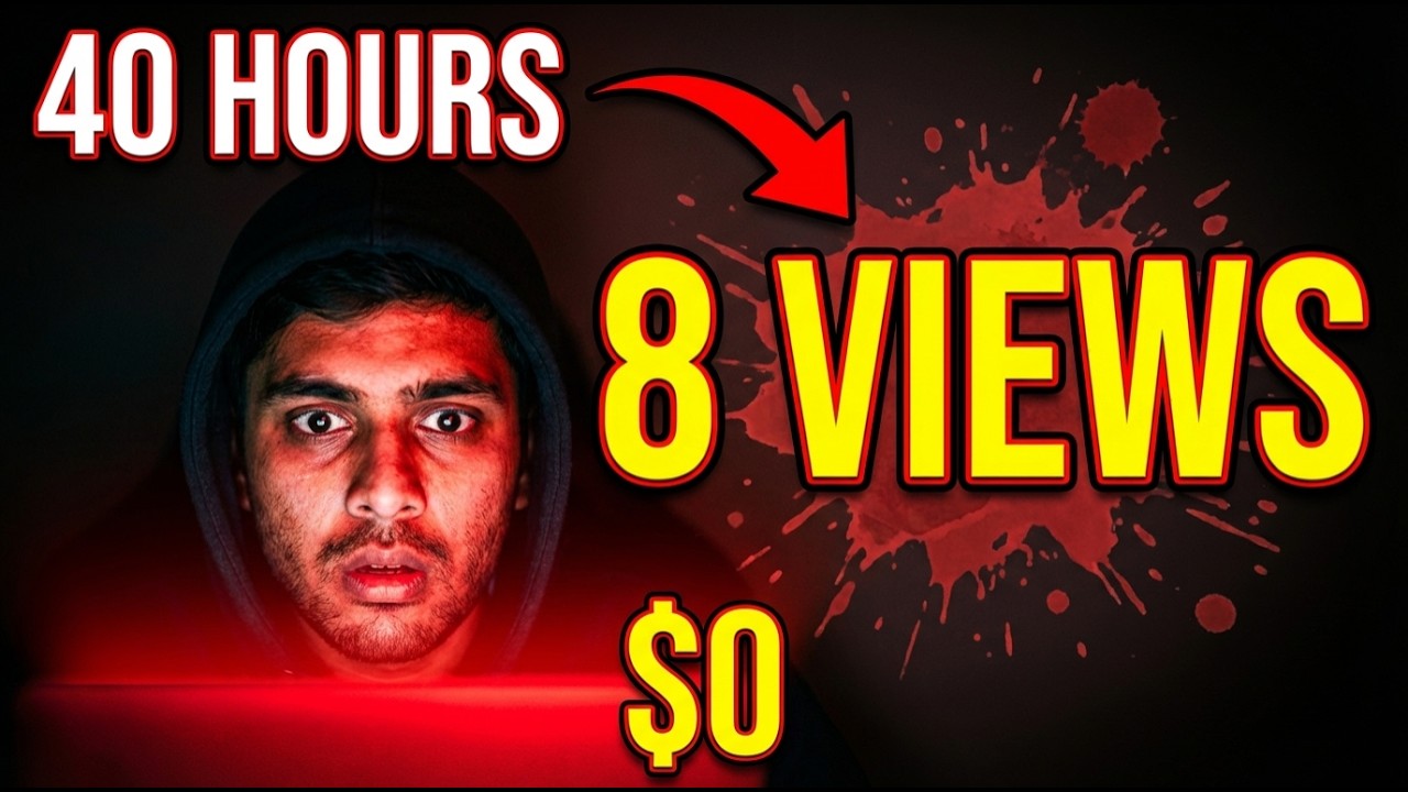 40 Hours Wasted: My First Product Got 8 Views (Don't Make This Mistake)