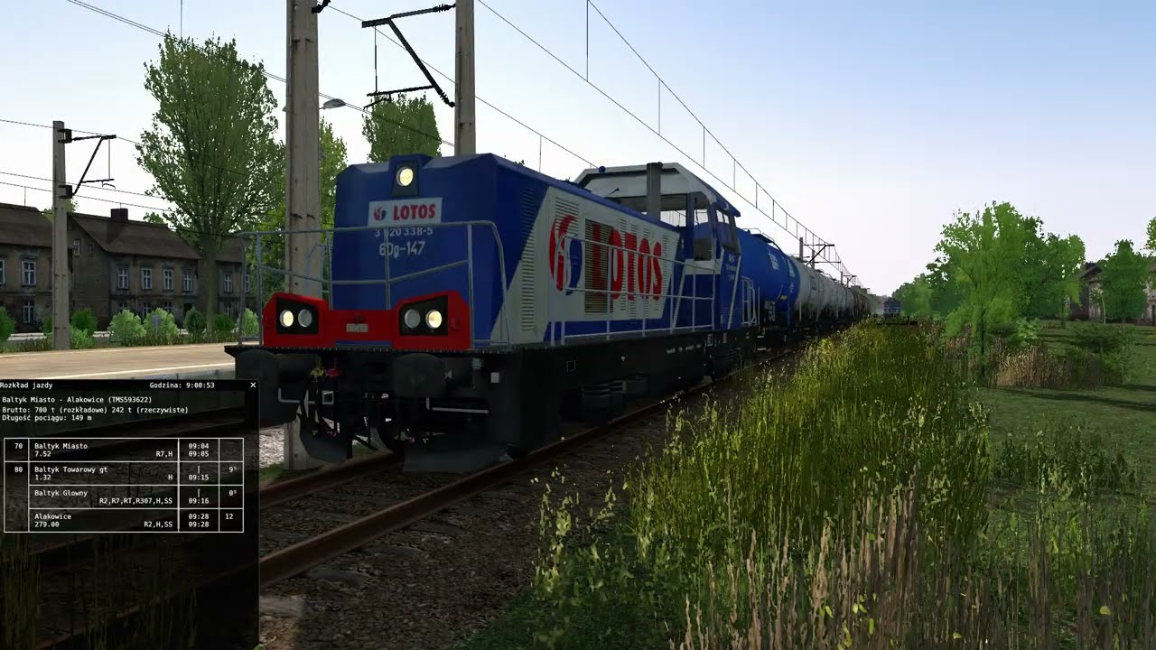 MaSzyna 26.01 (Steam) #231 - Bałtyk ŚDM: Jazda na 6dg-147