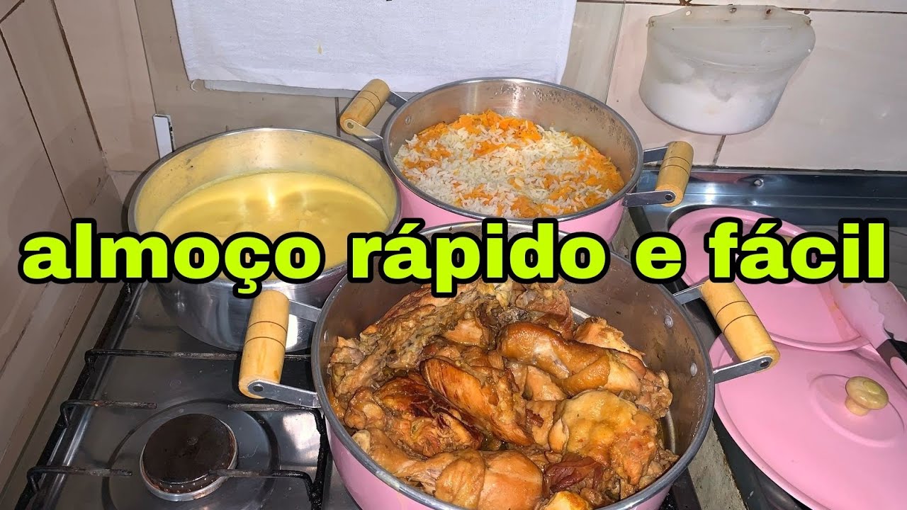 almoço rápido e fácil
