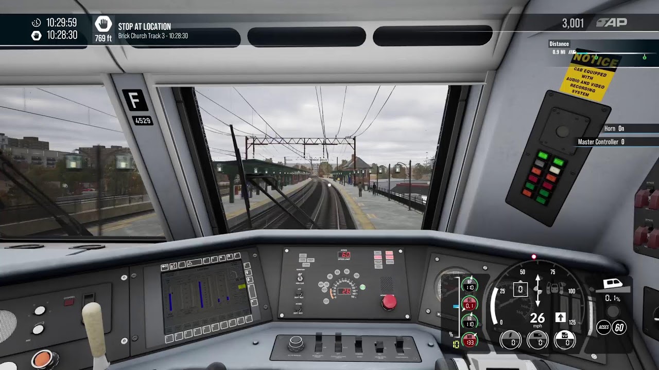 TSW6-Morristown Line,  NJT Transit Train 6619 NY Penn to Dover With the ALP-45DP