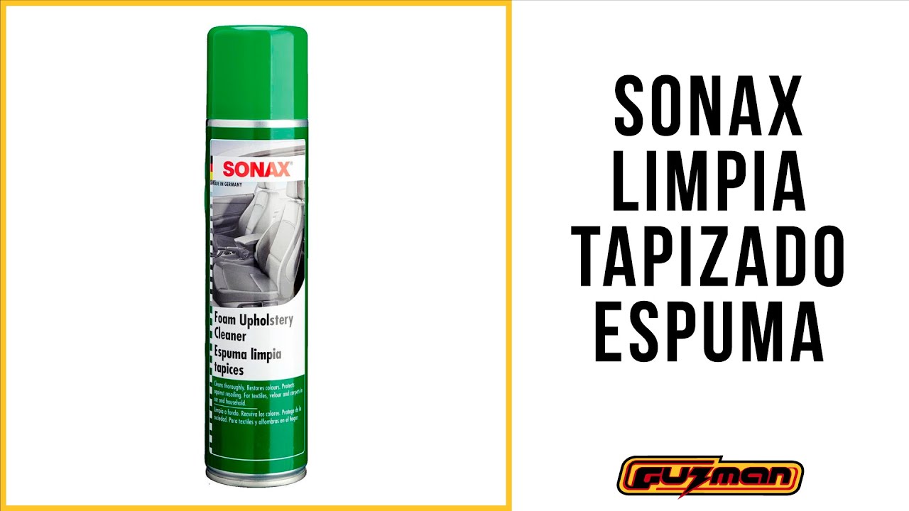 SONAX LIMPIA TAPIZADO EN ESPUMA