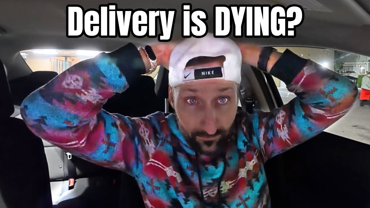 What A Busy Friday as an Uber Eats Driver Really Looks Like!