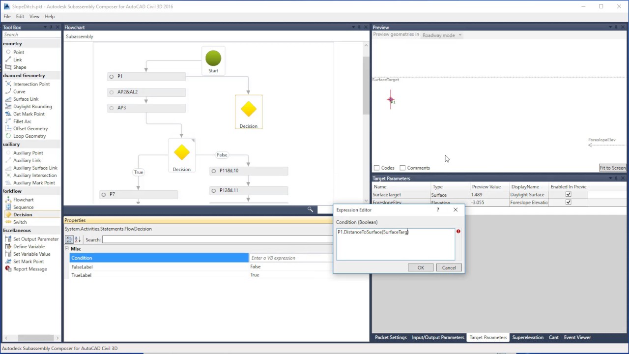 Subassembly Composer - Add Decision