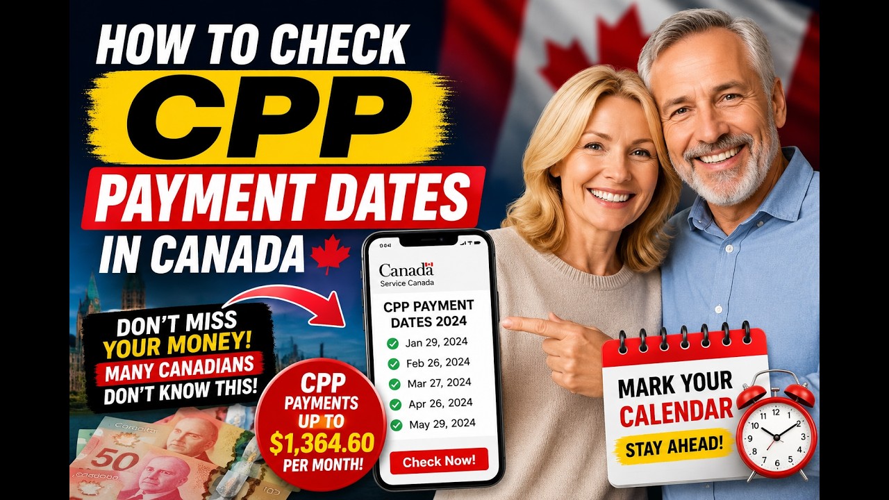 How to check CPP payment dates in Canada