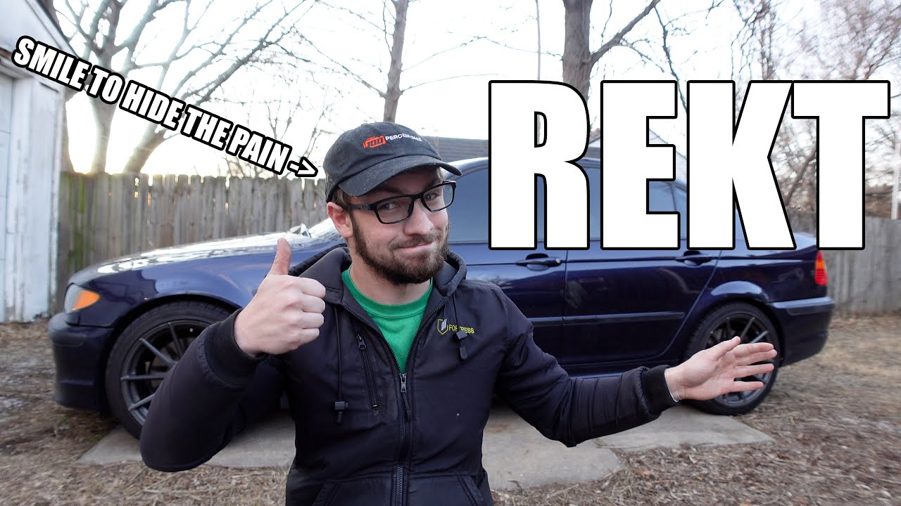 My BMW got WRECKED! (Let's repair it)