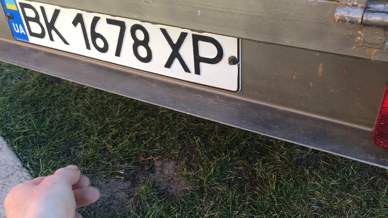 Саморобний причіп. Самодельный прицеп