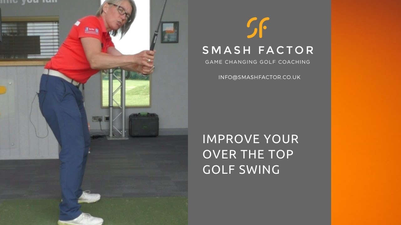 IMPROVE your over the top golf down swing