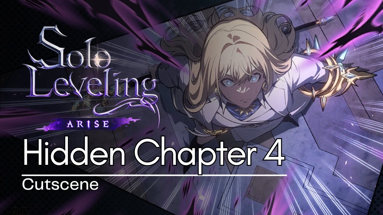 Скрытая глава 4 Соло-прокачка ARISE Катсцена Аниме РПГ