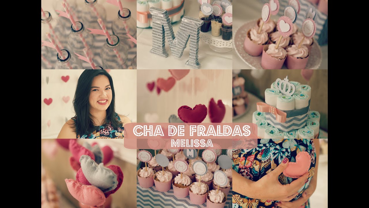CHÁ DE FRALDAS DA MELISSA - DECORAÇÃO/ PRESENTES RECEBIDOS/ DICAS