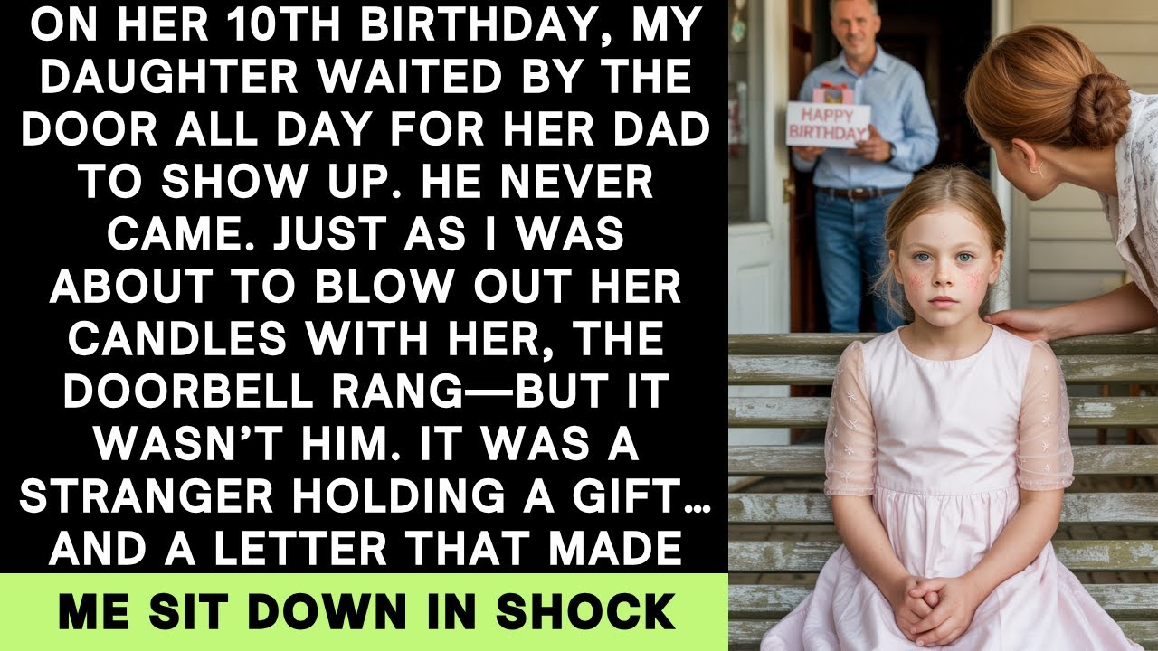 Моя дочь весь день ждала папу в свой день рождения, когда раздался дверной звонок…