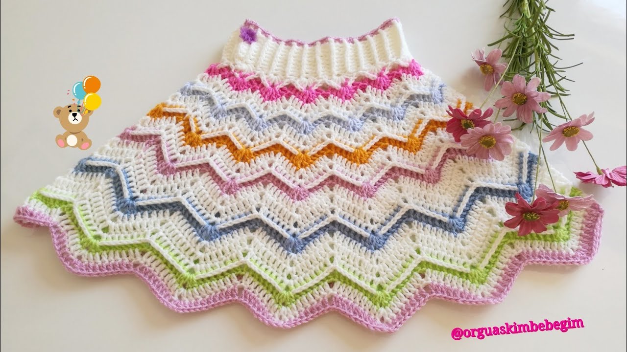 Tığ İşi Etek Nasıl Örülür?