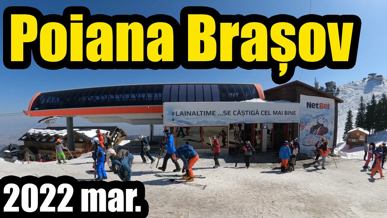 Pârtia de schi Poiana Brasov (26 mar. 2022)