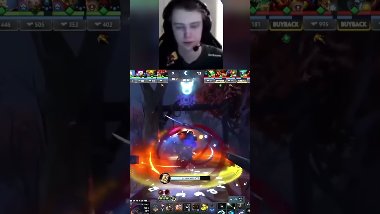 Демонстрация характера: RUE из Team Spirit в Dota 2! 