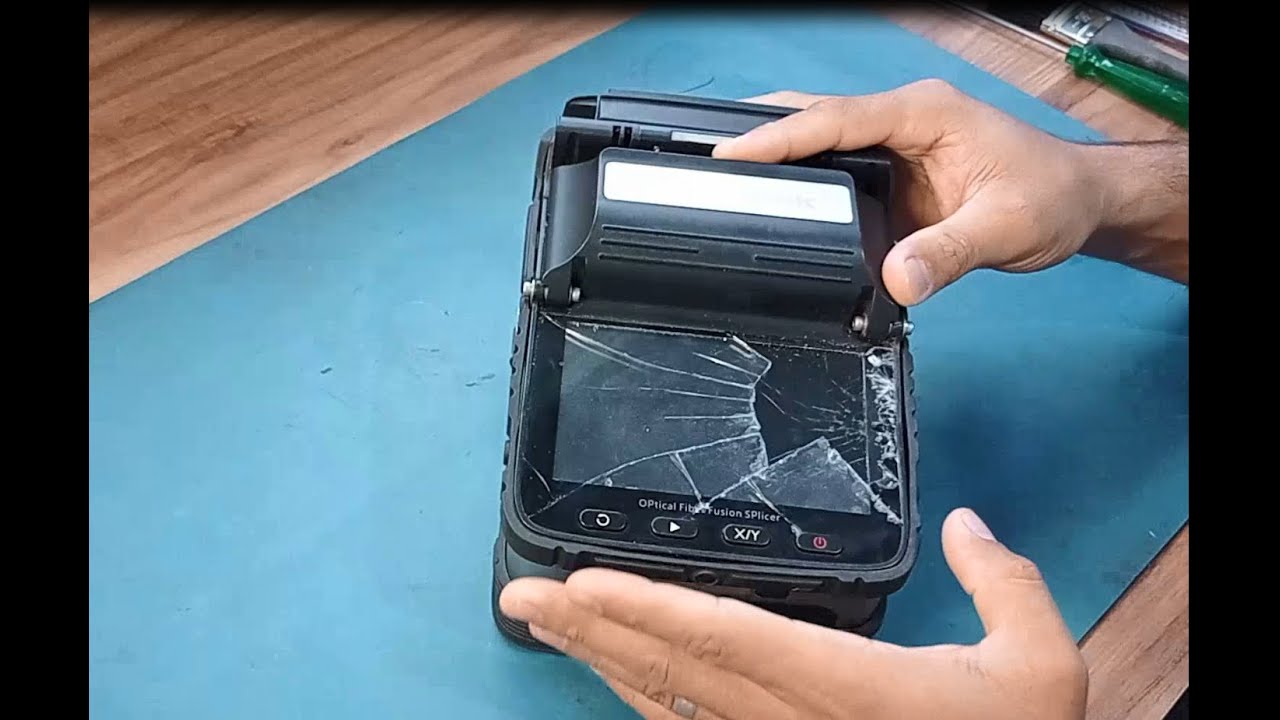Troca de tela Maquina de fusão Greatek