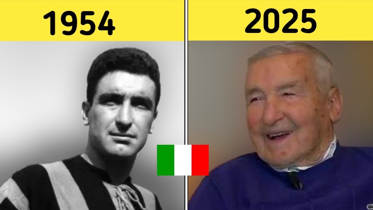 Italy 🇮🇹 1954 World Cup Squad Then & Now | Full Player Update