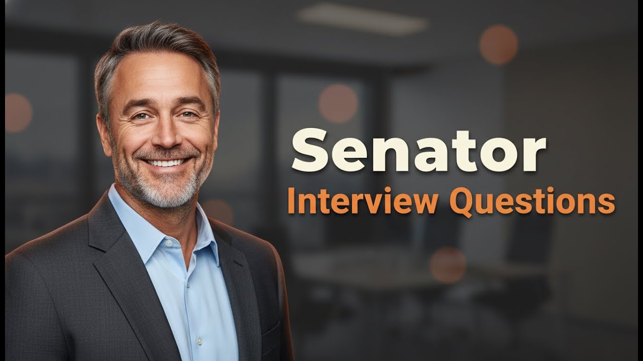 Ace Your Senator Interview | 5 Questions & Proven Answers