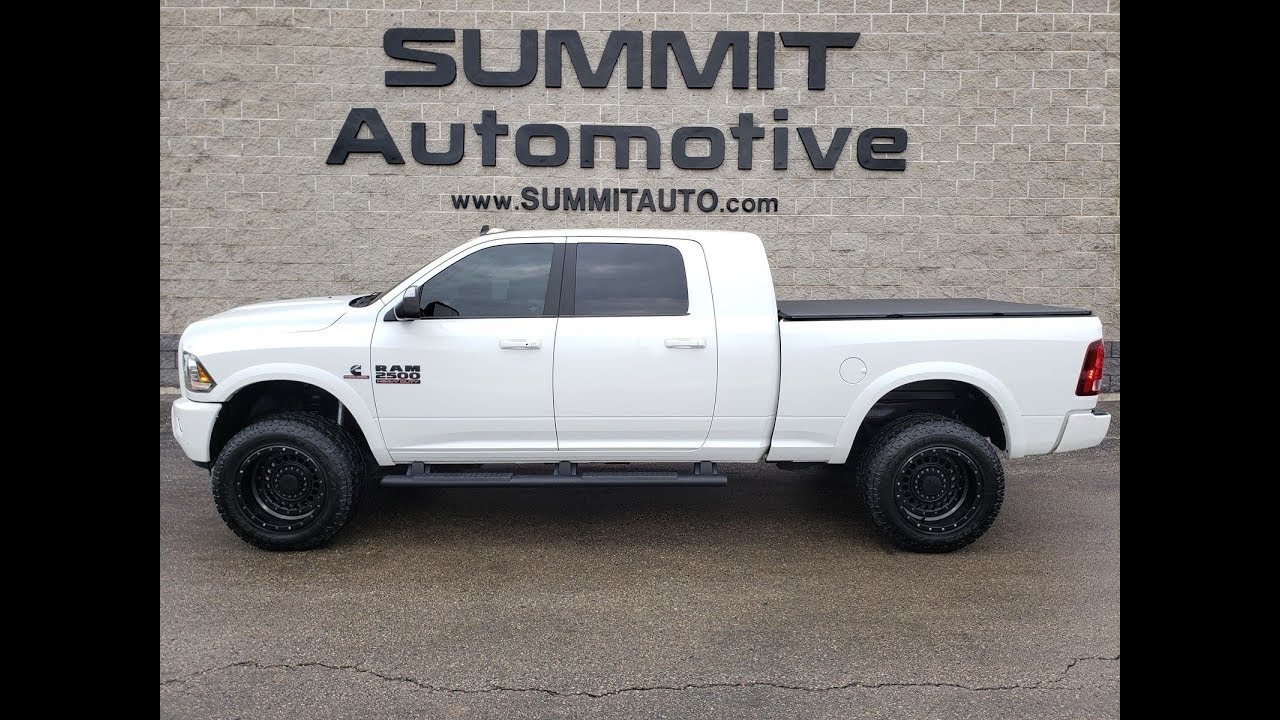 2017 RAM 2500 MEGACAB LARAMIE SPORT CUMMINS DIESEL WALK AROUND REVIEW 10485 SOLD!