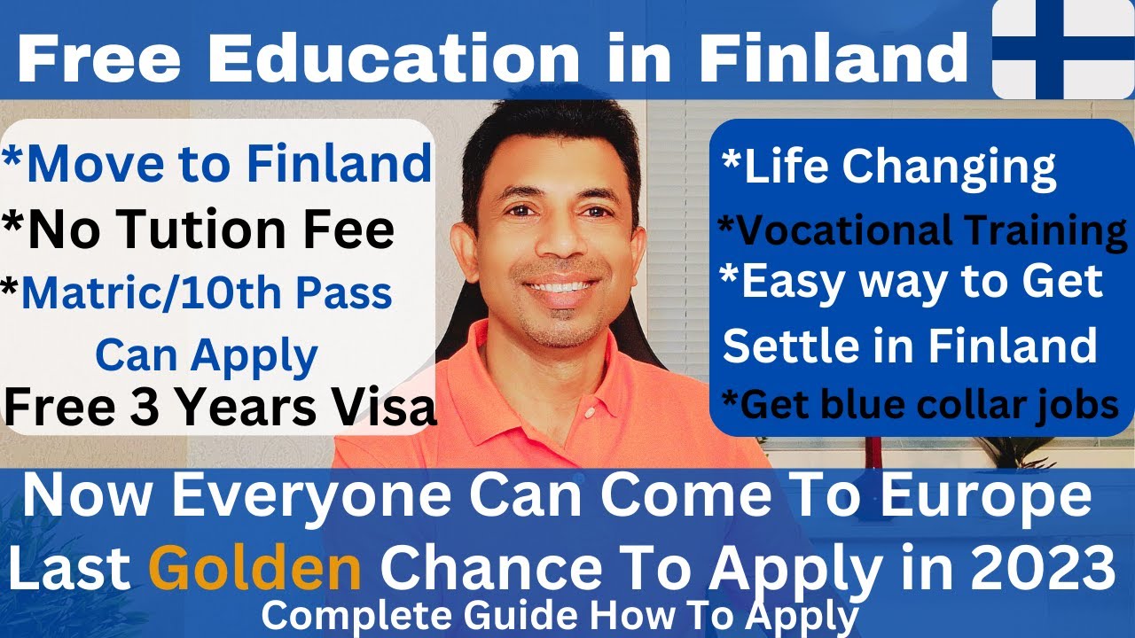 Finland🇫🇮 Free Education| 3 Years Schengen Visa| Free Visa for everyone فن لینڈ میں مفت تعلیم۔