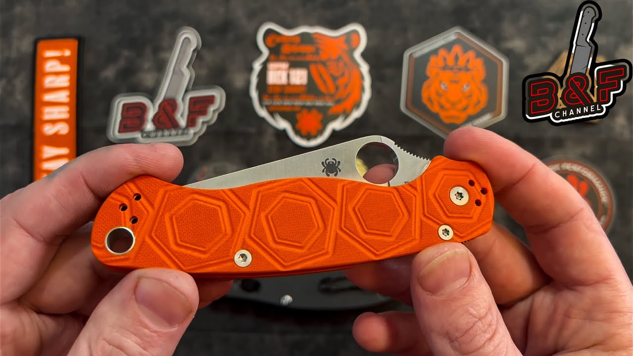 Spyderco Millie Club X Cutlery Shoppe Exclusive REX 121 Paramilitary 2 