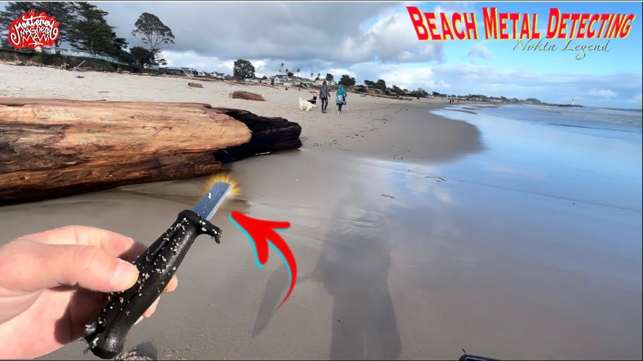 Going COIN CRAZY! Beach Metal Detecting Santa Cruz, California!