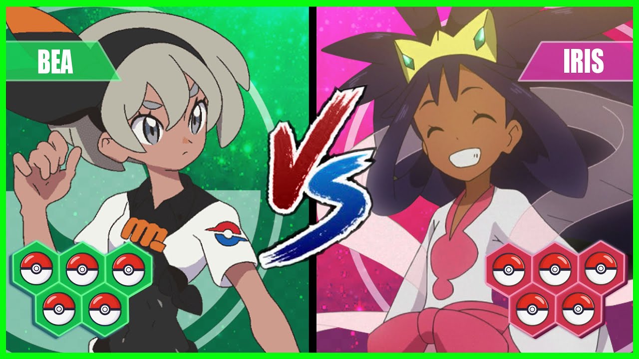 Pokemon Battle Pedia: Bea Vs Iris (Game Characters)