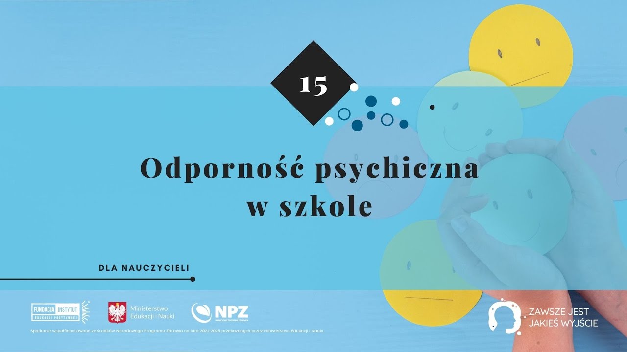 Odporność psychiczna w szkole | Poradnia online