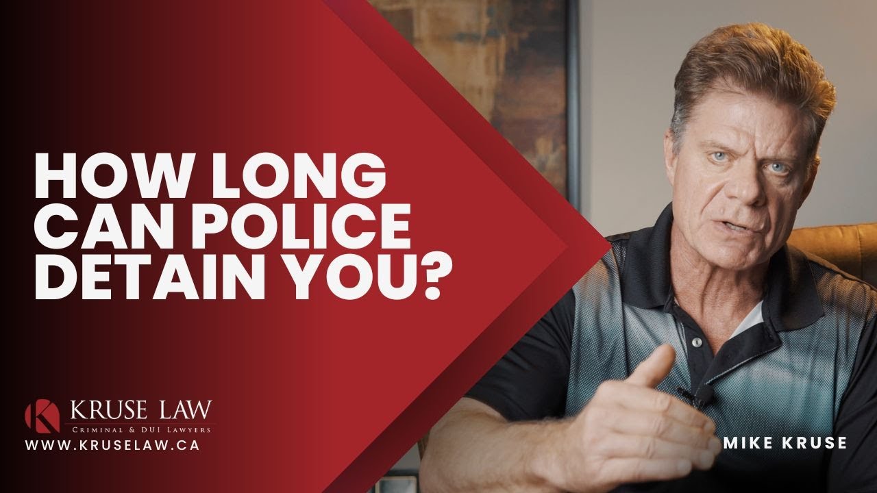 HOW LONG CAN POLICE DETAIN YOU WITHOUT A CHARGE?