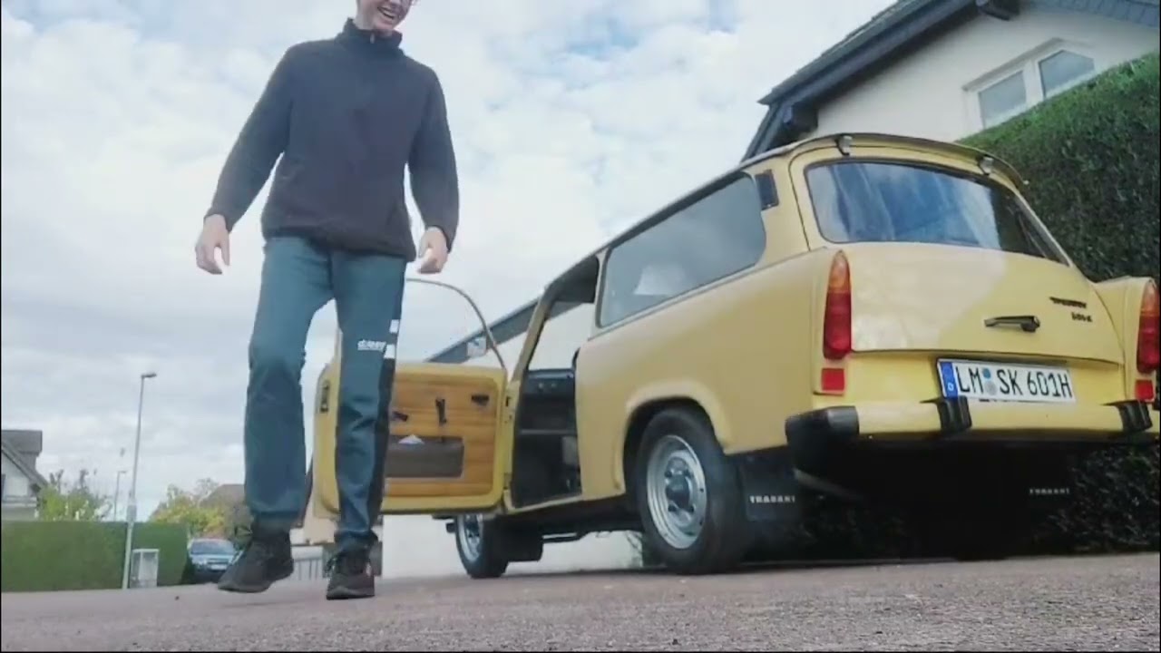 Die Nebelmaschiene / Trabant 601 im Winter!