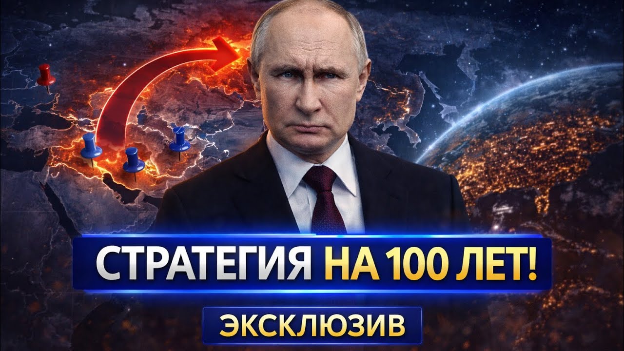 ОН СКАЗАЛ ЭТО ВСЛУХ! Путин раскрыл стратегию России на десятилетия вперёд