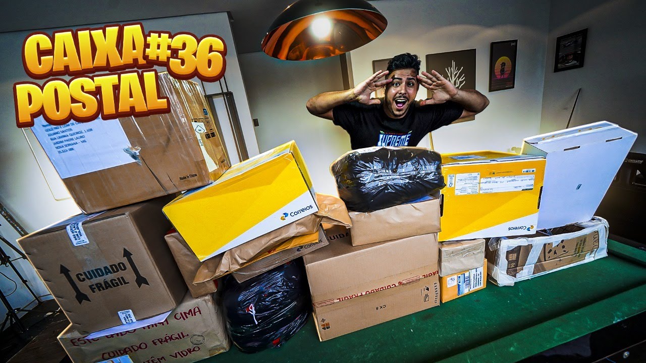 A MAIOR CAIXA POSTAL DESSE ANO CHEIA DE PRESENTES