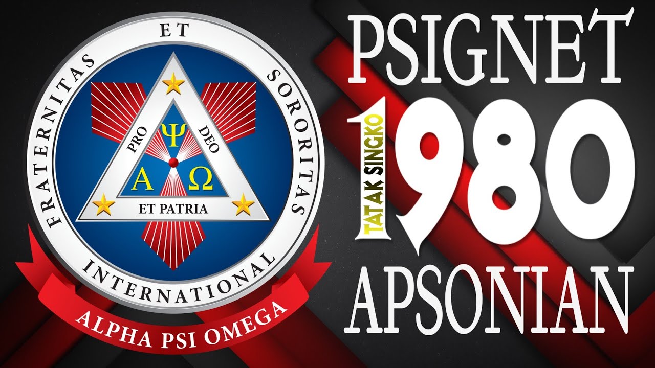 Tatak Singko - ALPHA PSI OMEGA ( 41st Anniversary Music Video )