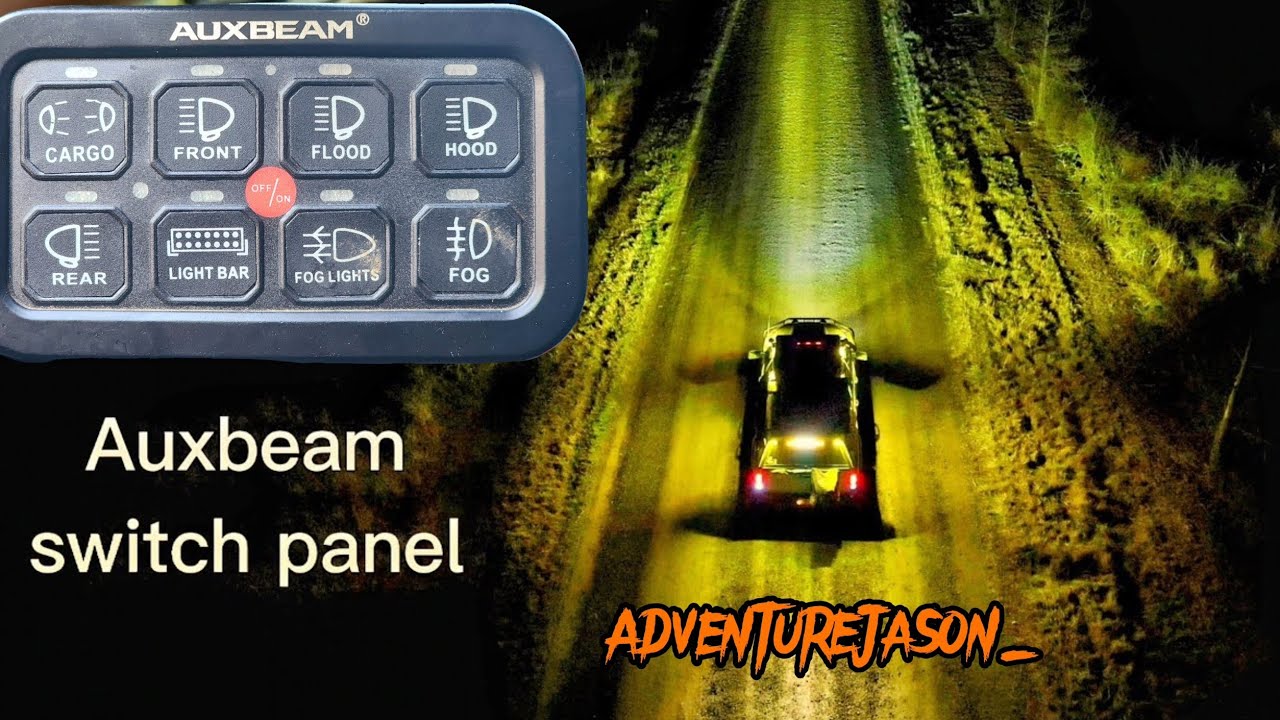Auxbeam Switch Panel Review