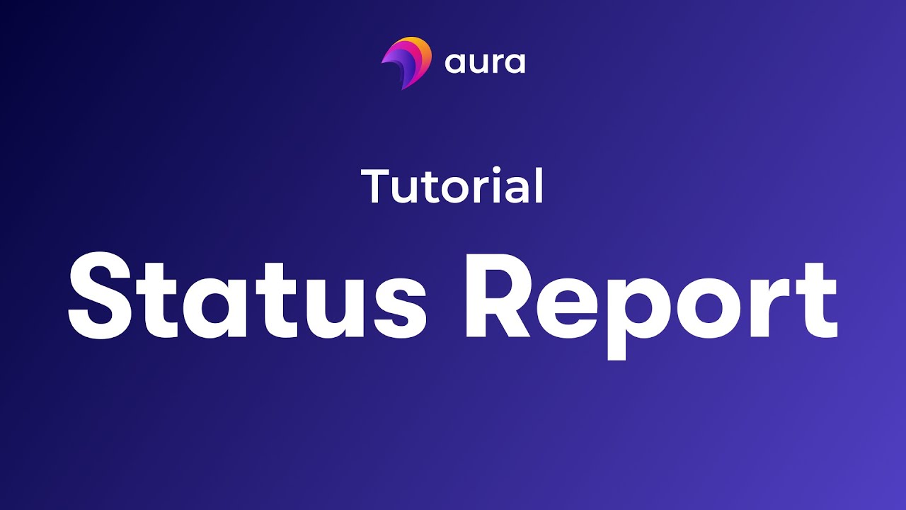 Status Reports in Confluence - How to make a Report | Aura for Confluence Cloud