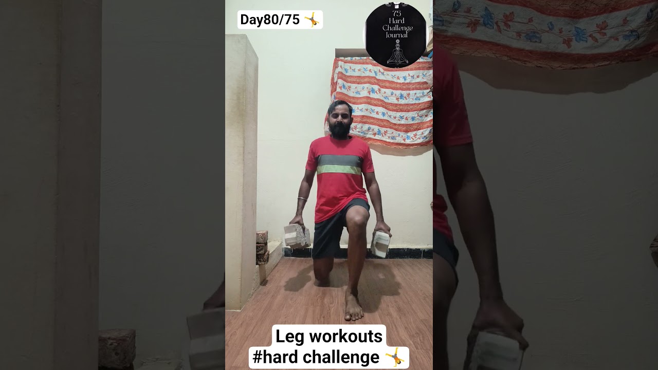 #Day 80/75 part 02#warmup #Hard Challenge🤸 #Beginner #Home workout #Leg exercises #try at home 🏡